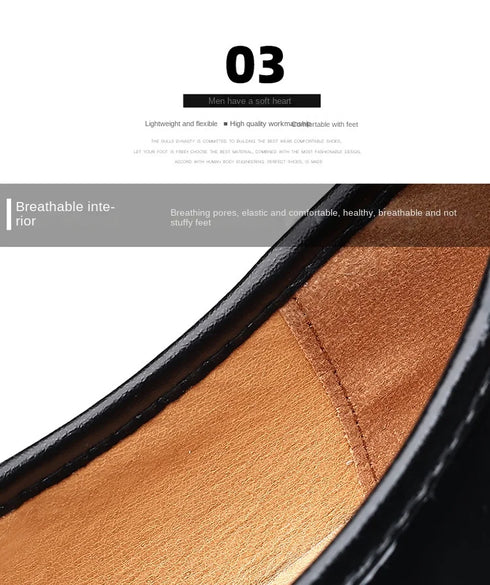 Men Patent Leather Casual Loafers Slip On Shoes for Business and Party