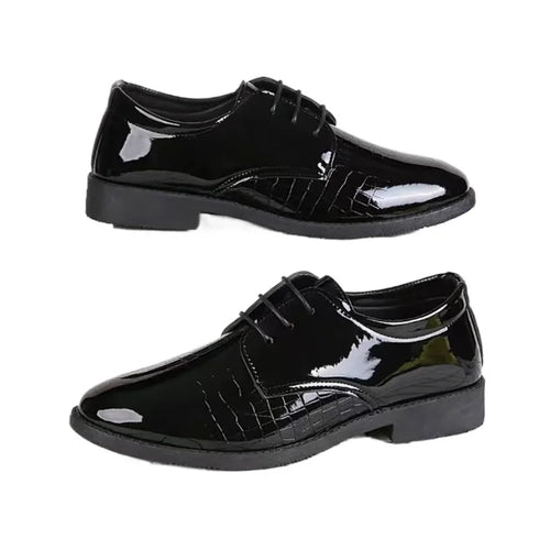 Men Leather Shoes Business Formal Fashion Korean Style Casual Versatile Footwear