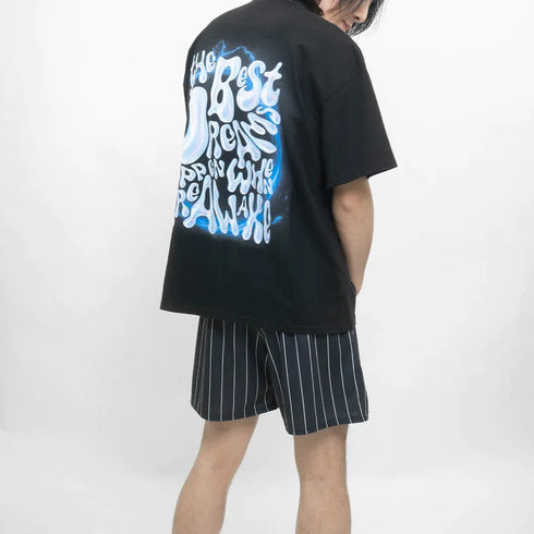 Striped Pattern Casual Shorts for Men's Fitness and Basketball