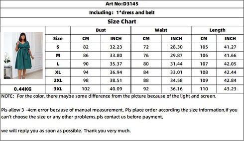 Dress Women Mid Length Dresses A Line Slim Fit V Neck Summer