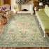 Floral Butterfly Area Rug for Bedroom and Living Room Soft Non-Slip Floor Mat