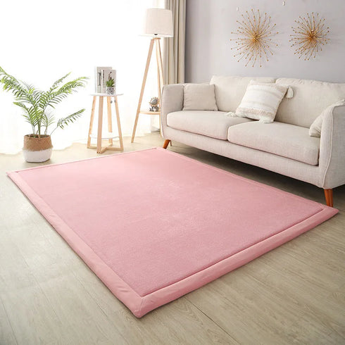 Luxury Coral Fleece Carpet for Living Room Thick Warm Area Rugs Non Slip Home Decor