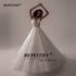 BEPEITHY Customized V Neck Sleeveless Wedding Dresses A Line Bridal Gown