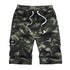 Men's Cargo Shorts Combat Plus Big Size Capris for Summer