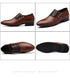 Men's Formal Leather Oxford Shoes for Business and Casual Occasions