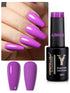 Vibrant 10ML Semi-Permanent Gel Nail Polish for Stunning Manicures - Low Odor Long-Wear Varnish - Ideal for Spring and Summer Nail Art