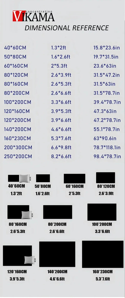 Luxury Persian Large Size Carpet for Living Room Decor Non-Slip Washable Rug