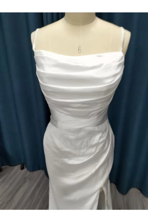 Off Shoulder Beach Wedding Dresses Chiffon Ball Gown Bridal Gown