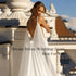 Mermaid Beading Wedding Dress Backless V Neck Spaghetti Straps Floor Length Gown With Shawl