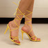 Elegant Summer Strap Open Toe High Heels for Women, Fashionable Party Pumps