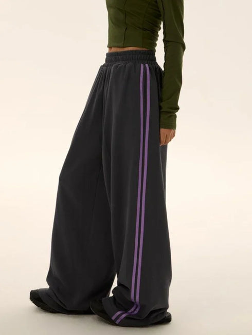 Baggy Wide Leg Vintage Y2K Jeans for Women - Trendy Kpop Gyaru Streetwear High Waist Denim Pants Perfect for Fall Outfits with Jeans and Harajuku Style