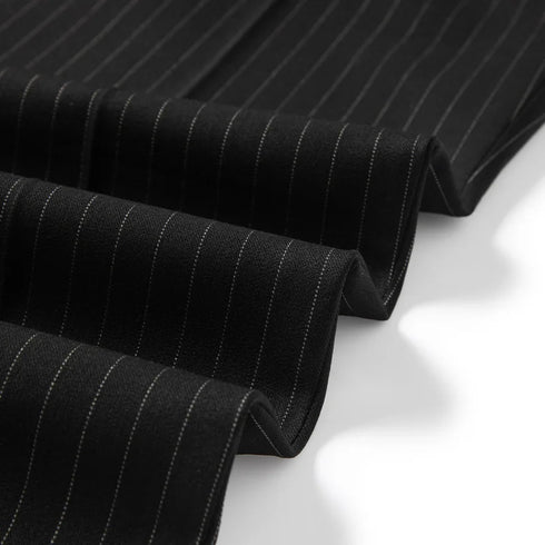 Business Casual Suit Three-Piece Set with Vest and Trousers in Fashionable British Style