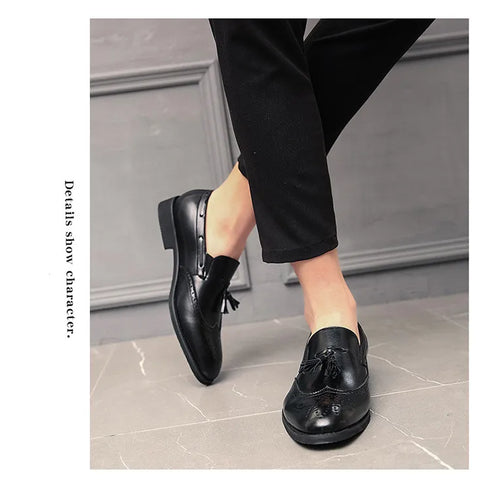 Luxury Suede Driving Loafers for Men - Casual and Business Formal Dress Footwear, Perfect for Weddings and Special Occasions