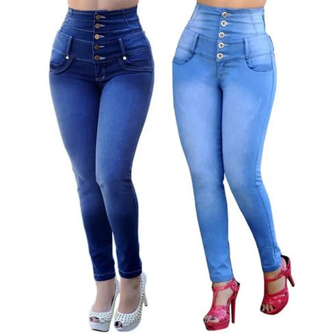 High Waist Vintage Mom Jeans For Women Slim Straight Denim Trousers Streetwear Essentials