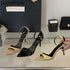 Pointed Toe Ankle Strap Gladiator Heels For Women Sandal