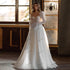 Vintage Wedding Dresses A-Line Tulle Gowns Long Puff Sleeves
