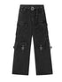 Classic High Waist Wide Leg Women’s Jeans with Multiple Pockets - Perfect for Casual Street Style and Fall Outfits