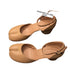 Chic Women's Tabi Ninja Mary Jane Pumps with Round Split Toe Design - Stylish Thick Heel Sandals for Spring and Autumn