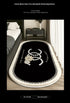 Cashmere Imitated French Oval Bed Rug for Living Room and Study, Dirt Resistant Non-Slip Carpet