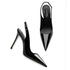 Sexy Pointed Toe Patent Strappy Party Sandals For Women