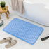 Soft Step Premium Memory Foam Bathroom Rug Absorbent Non Slip Machine Washable Quick Dry Bath Mat