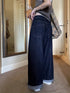 Casual Women's Wide Leg Denim Jeans for Effortless Street Style - Perfect Spring/Summer Baggy Pants for All Ages - Trendy Loose Fit High Waist Trousers