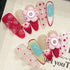10pcs Artistic Press On Nails Featuring Elegant French Style with Hand Painted 3D Floral Designs - Perfect Summer Short Tips for Parties