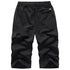 Men's Summer Quick Dry 3/4 Pants Lightweight Capri Shorts for Hiking Fishing Travel Casual Gym