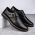 Fashionable Men's Pointed Banquet Business Wedding Shoes Casual Leather Footwear