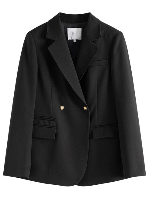 Elegant Women's Blazer Suit Jacket Set for Office Ladies - Formal Vest and Skirt Ensemble for Spring/Summer 24FS11075