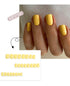 Glossy Solid Color Short Square Detachable Fake Nails Set - Wearable Finished Press On Nails with Glue for Effortless Nail Art Enjoyment