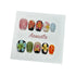 10pcs Artistic Press On Nails Featuring Elegant French Style with Hand Painted 3D Floral Designs - Perfect Summer Short Tips for Parties