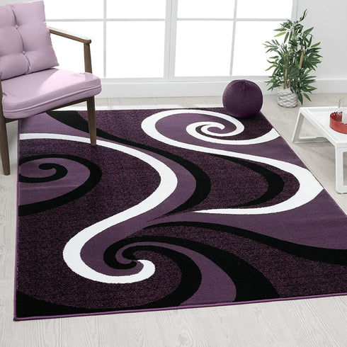 Modern Swirl Design Carpet for Living Room Luxury Home Decor Large Area Rugs Bedrooms Children's Play Mat