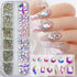 Luxury Nail Art Decoration with Mixed Rhinestones and Crystal Gems for Stunning Manicure Accessories - Perfect for Fall Season Nails