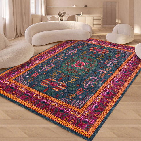 Bohemian Style Outdoor Carpet for Moisture Proof and Dirt Proof Summer Camping Mats