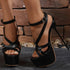 Sexy Platform Sandals Women Strappy Thin High Heels
