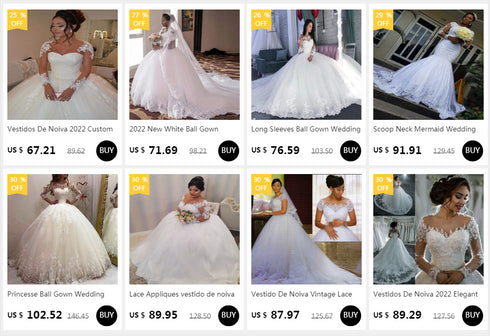 Customized Elegant Wedding Dresses Lace Applique Tulle Gowns A-Line Sweep Train Boho Bride Dress