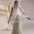 Mermaid Wedding Dress for Bride Tank Square Collar Elegant Gown