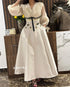 Customized Jiayigong Applique Wedding Party A-line Gown