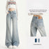 Baggy Jeans For Women Retro Denim Pants High Waist Vintage Streetwear Style Casual Everyday Wear