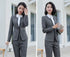 Elegant Long Sleeve One Button Business Suit for Women - Stylish Office Lady Attire for Formal Events and Professional Settings