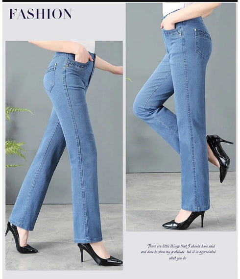 Casual Oversized 38 Mother Jeans with Embroidered Pockets - High-Waisted Loose Straight Leg Denim Trousers for Effortless Fall Outfits and Stylish Jeans Outfit Inspo