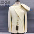 Elegant Men's Traditional Chinese Suit Set - Formal Blazer and Trousers for Weddings and Special Occasions