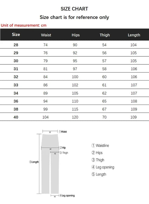 Men's Colorful Denim Stretch Comfortable Jeans for Casual Business Wear