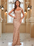 Luxury Off Shoulder Sequined Mermaid Dress Elegant Party Evening Wear
