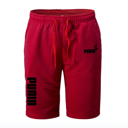 Mens Joggers Short Pants Summer Drawstring Sweatpants Shorts for Gym Fitness Casual Wear