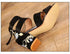 Embroidered Vintage Mid Heel Summer Sandals For Women