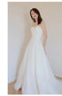 Customized Sexy Strapless Wedding Dress A-line Lace Up Elegance