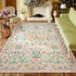 Floral Butterfly Area Rug for Bedroom and Living Room Soft Non-Slip Floor Mat