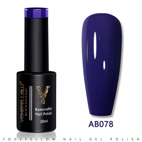 Vibrant 10ML Semi-Permanent Gel Nail Polish for Stunning Manicures - Low Odor Long-Wear Varnish - Ideal for Spring and Summer Nail Art